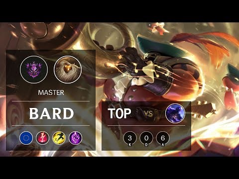 Bard Top vs Ryze - EUW Master Patch 9.23