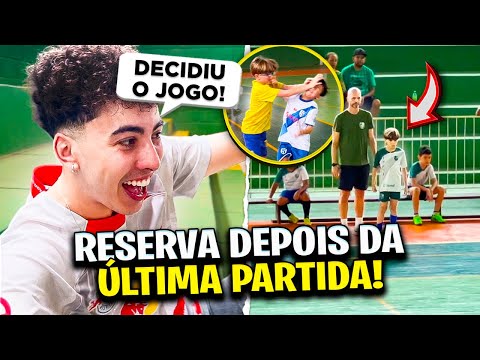 ELE COMEÇOU NA RESERVA, ENTROU E DECIDIU O JOGO!