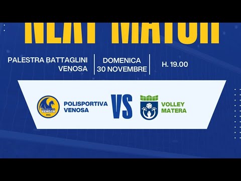 1 Divisione maschile: Polisportiva Venosa 🆚 Volley Matera