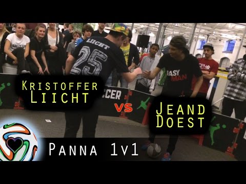 Kristoffer Liicht (DEN) v Jeand Doest (NED) Panna Battle | Style Of Play Jam 2015 - Copenhagen