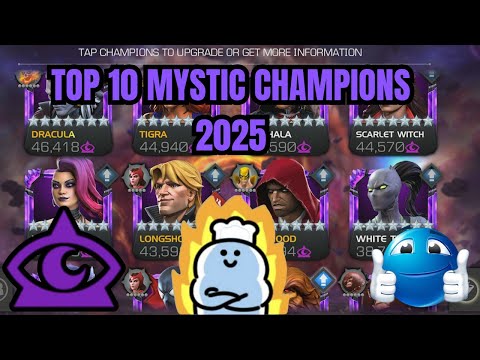TOP 10 MYSTIC CHAMPIONS IN MARVEL CONTEST OF CHAMPIONS 