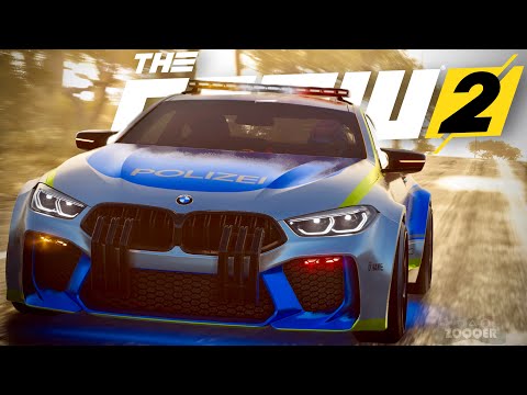 POLIZEI BMW M8 Competition Interception Unit Tuning - The Crew 2