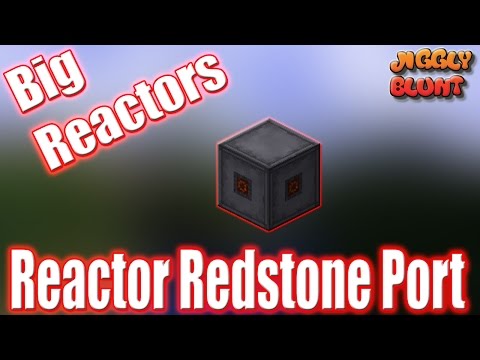Reactor Redstone Port (Big Reactors) | Minecraft Mod Tutorial
