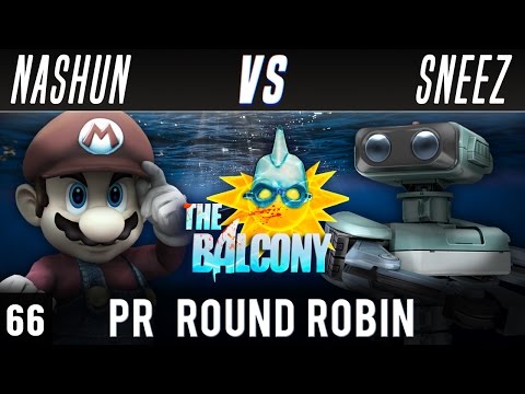 PM @ the Balcony 66 [Shark Tank] - PR RR ft. Nashun (Mario) VS Sneez (R.O.B.)