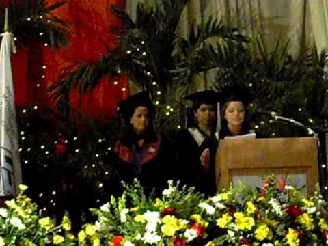Discurso del Graduando por Sandra Navas