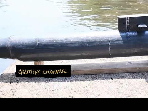 How to make self balancing RC submarine using PVC pipe | Amazing DIY projects