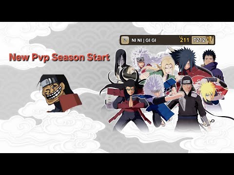 New PVP Season Start : Wind Wood Gameplay [ Shinobi Warfare ]