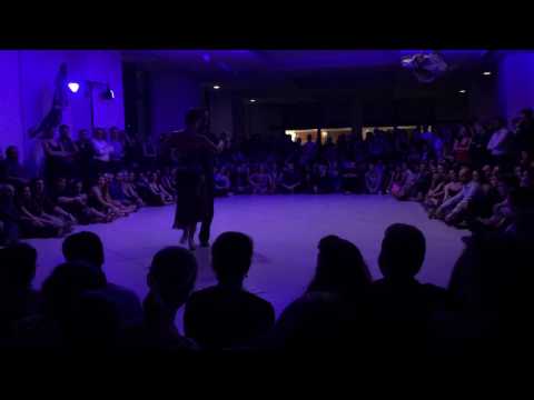  Fabian Peralta  and  Josefina Bermudez Avila  are  dancing  at  Athens TangoLovers  in  2017