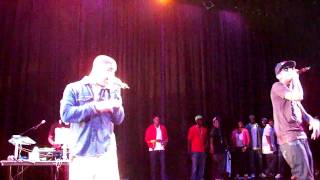 Fabolous Featuring Drake - Throw It In The Bag Remix Live @ LIU.
