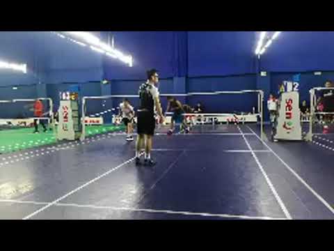 Badminton MuhibbahTeam Sparring - Farid / Zaid Vs Wesley / Marion