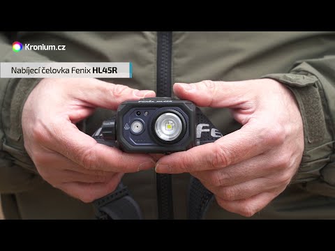 FENIX - Nabíjecí zaostřovací čelovka Fenix HL45R