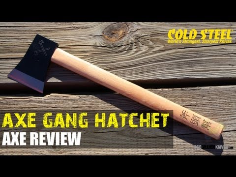 Cold Steel Axe Gang Hatchet Review | OsoGrandeKnives