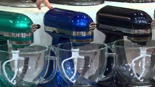 KitchenAid 5 qt 325W Tilt Head Stand Mixer w/ Glass Bowl & Flex Edge with Rick Domeier