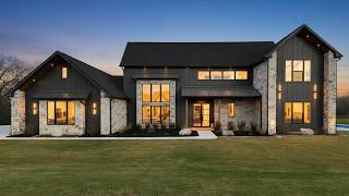 INSIDE A $1.1M LUXURY MODERN FARMHOUSE ON 2.27 ACRES IN TEXAS