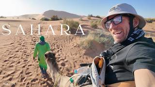 Spending the Night in the Middle of the Sahara Desert Morocco!