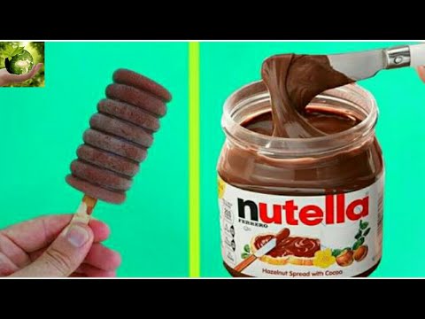 DIY Real Nutella Milk IceCream