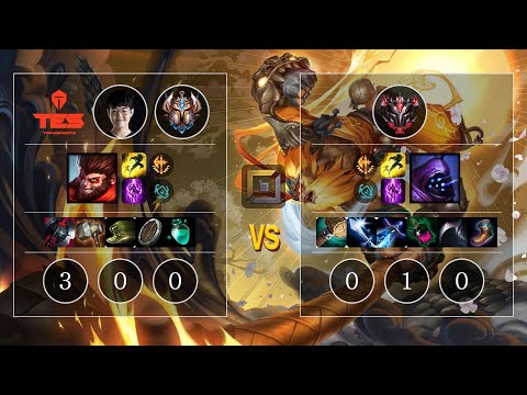 TES 369 Wukong vs Jax Top - KR Challenger Patch 10.11