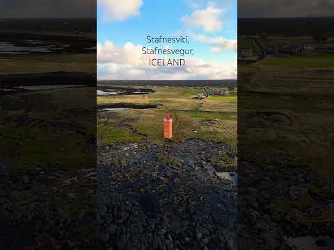 Stafnesviti, Stafnesvegur, Iceland. Captured by Hindsight Aerial #hindsightaerial#djidrone#reykjanes