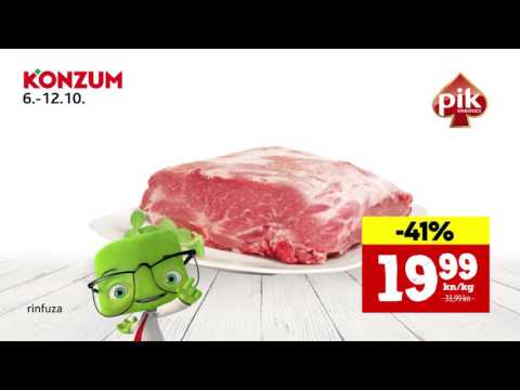 Konzum Akcija Katalog 6.10. - 12.10.