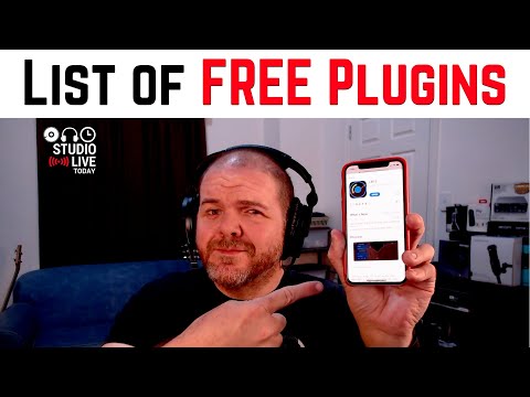 List of FREE audio unit plugins for iOS (iPhone/iPad AUv3)