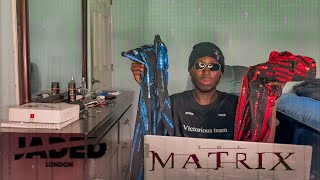 JADED LONDON X THE MATRIX PANTS REVIEW!!! (glitch pants) 🟢🔴🔵
