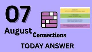 NYT Connections Hints Today – Friday, Aug 7, 2026 | Connections Puzzle Hints & Clues