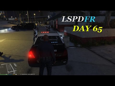 LSPDFR 0.31 - Day 65 - Night Patrol - Helping FBI, Drunk chase, Officer down