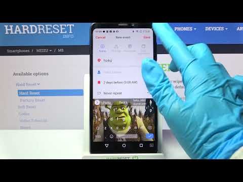 How to Add Event to Calendar in MEIZU M8 – Set Up Reminder