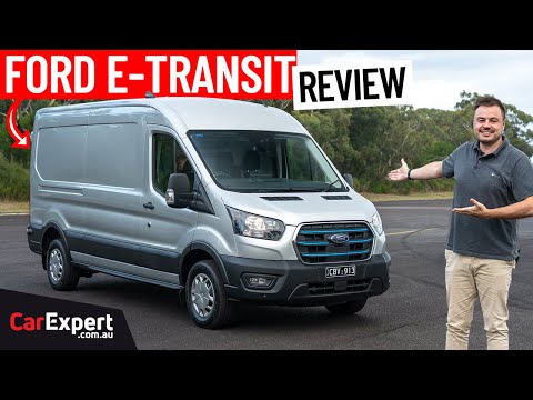 2023 Ford e-Transit (inc. 0-100 & braking) electric van review