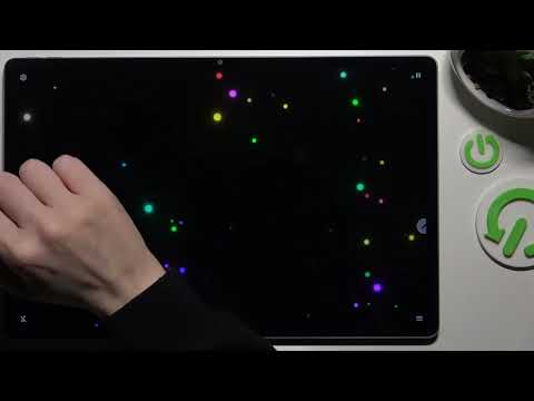 How to Apply Live Wallpapers on LENOVO Yoga Tab Plus - Magic Fluids App