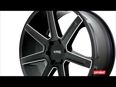 KMC KM700 | Satin Black Milled