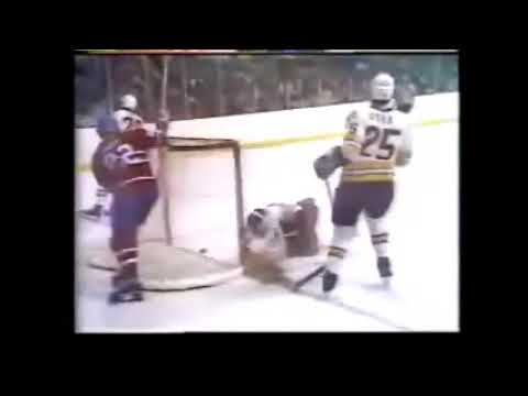 1977 05 12 Guy Lafleur vs Boston Bruins Goal 9 of the Playoffs