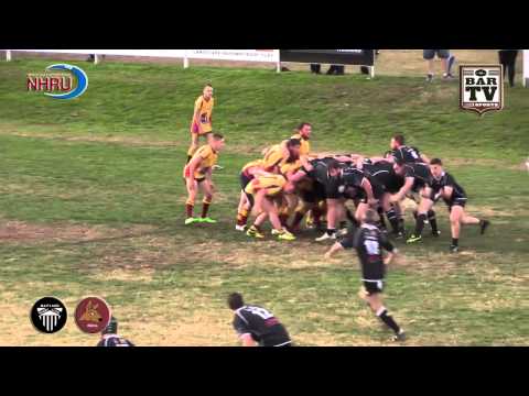 2015 NHRU Round 8 Premier 3 Highlights - Maitland v Lake Macquarie