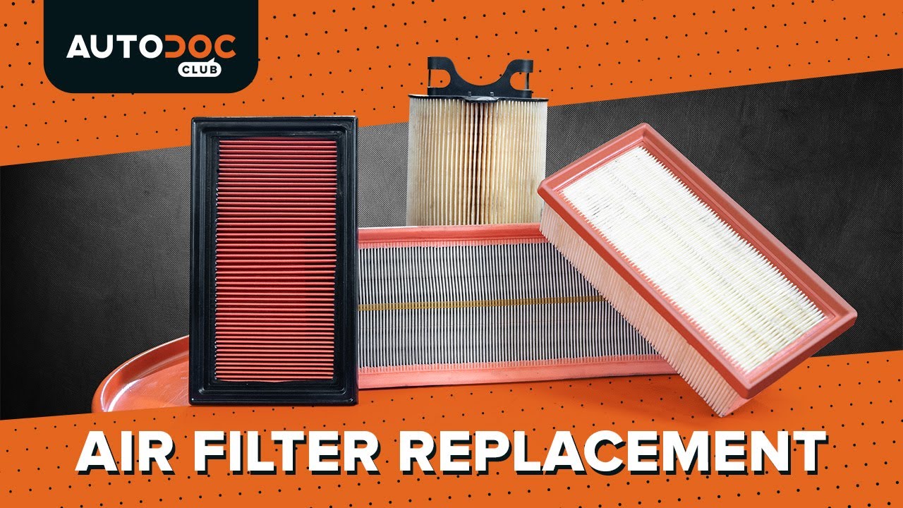How to change air filter on a car – replacement tutorial