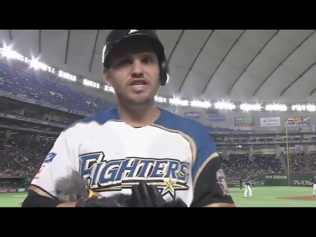 【9回裏】ファイターズ・レアード 反撃の2ランホームラン!! 2017/4/20 F-Bs