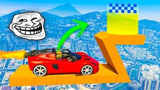 LA MEJOR CARRERA TROLL DEL MUNDO! NO LLEGO!! - GTA 5 ONLINE