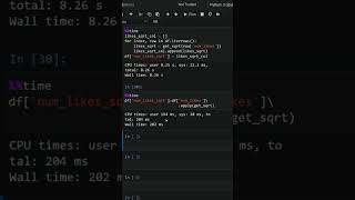 Faster Pandas operation with Swifter (Python) #python  #dataanalytics #datascience #dataengineering