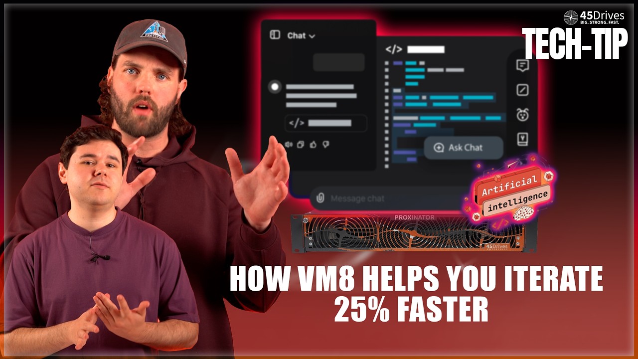 Accelerate AI Development 25% Faster: NVMe vs. HDD Training on the Proxinator VM8