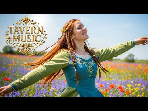 Cheerful Celtic Tavern Music 🍀 Uplifting Medieval Folk Songs