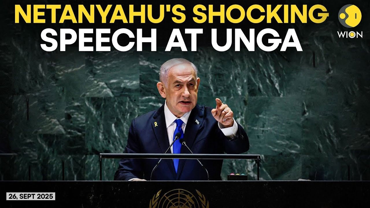 UNGA LIVE: Netanyahu's Viral Speech At The 80th  United Nations General Assembly | WION