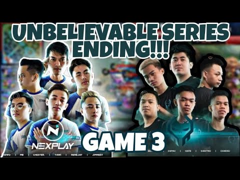 EXECRATION VS NEXPLAY SOLID | GAME 3 | ONE OF THE GREATEST COMEBACK IN MPL-PH HISTORY!!!