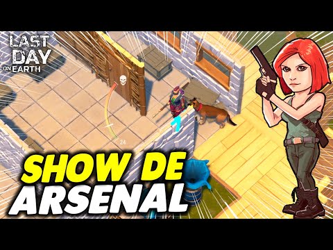 PEQUENA COM SHOW DE ARSENAL NA INVASÃO - Last Day On Earth