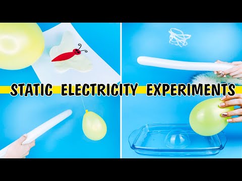 7 Awesome Static Electricity Experiments to do at home