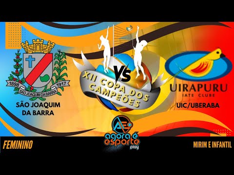 São Joaquim da Barra x UIC/Uberaba - Copa dos Campeões Pró-Volleybal - Feminino Mirim/Infantil