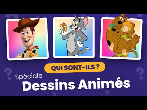 QUIZ Dessins Animés: Devinez les noms de ces 60 Personnages - Toutes générations