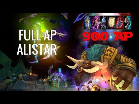 HOLY ONE SHOT COW! 900 AP ALISTAR?! Off Meta Monday - Full AP Alistar Mid - League of Legends