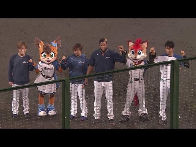 ファイターズ・河野投手・堀投手・B.ロドリゲス投手・杉浦投手ヒーローインタビュー 7/7 F-L