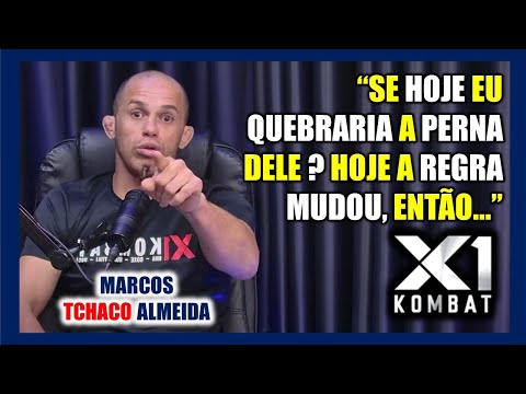 Tchaco Sanatório fala sobre sua luta contra Chapolin aonde teve oportunidade de quebrar a perna dele