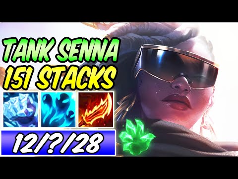 S+ TANK SENNA SUPPORT IS BROKEN! New Build & Runes S11 | Prestige Senna Gameplay | League of Legends