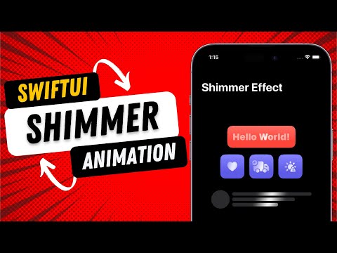 SwiftUI Shimmer Animation Effect - SwiftUI Tutorials - Xcode 14